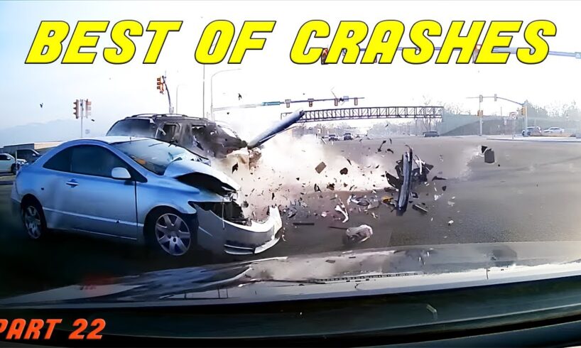 INSANE CAR CRASHES COMPILATION  || BEST OF USA & Canada Accidents - part 22