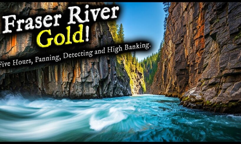 5 hours of finding gold at the Fraser River!  *2024 Compilation*