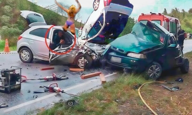 84 Horrific and Devastating Car Accidents Recorded Just Seconds Before Disaster!