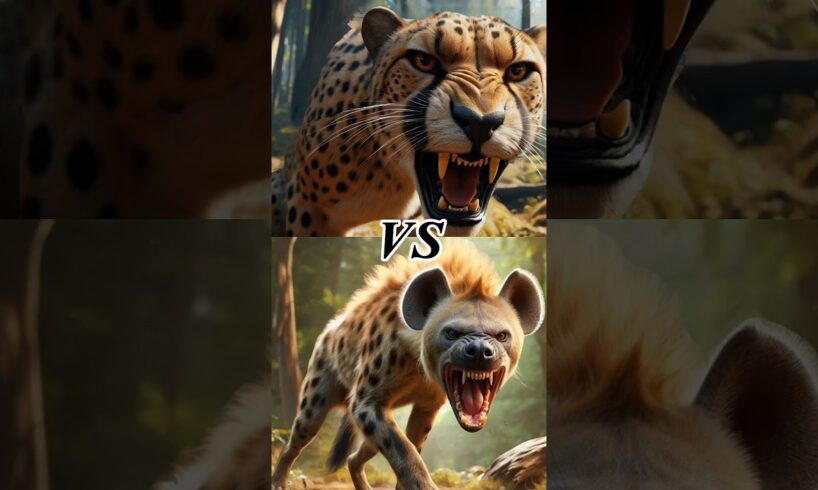 Animal fights in the wild (part 2) #animals #cheetah #hyena #lion #eagle #snake #Bat