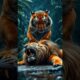 Animal fights (tiger vs lion, wolf vs hyena, lion vs elephant) #shorts