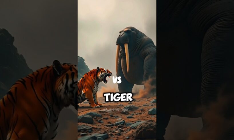 Animal fights #yt #shorts #ytshorts #animals #animalfight #tiger #youtube #ytviral #ai #aiart