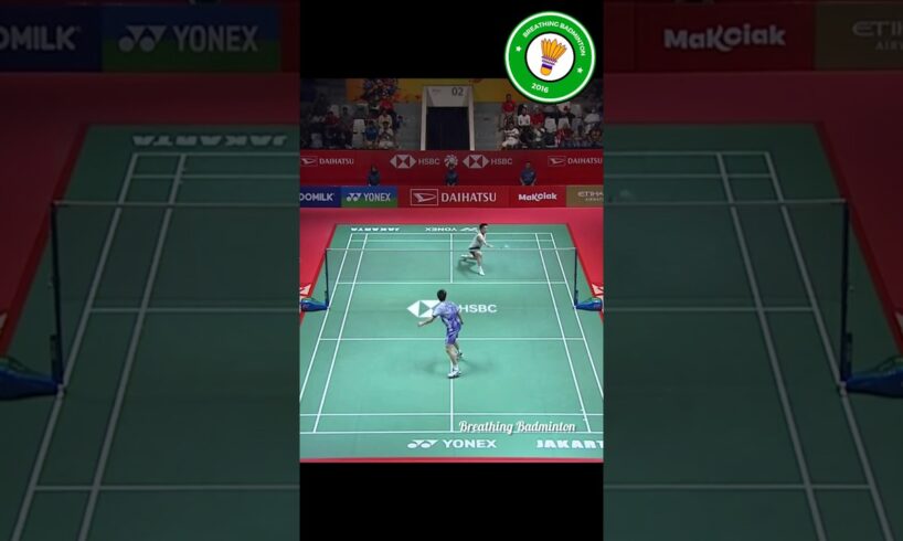 Awesome Deception by Viditsarn vs Shi YQ | Indonesia Open 2025 | #deception #badminton #bwf #shorts