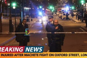 BREAKING NEWS: MAN CRITICALLY INJURED AFTER MACHETE FIGHT ON OXFORD STREET ON NEW YEAR'S DAY MORNING