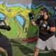 Backyard Street Fights-MMA Fighter Vs Boxer Guy