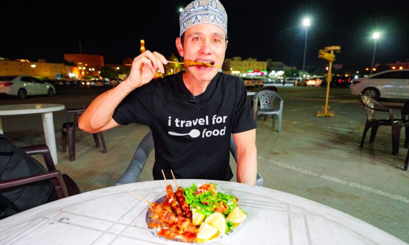 Best $1 STREET FOOD in Oman!! Middle Eastern Food Tour in Nizwa!!