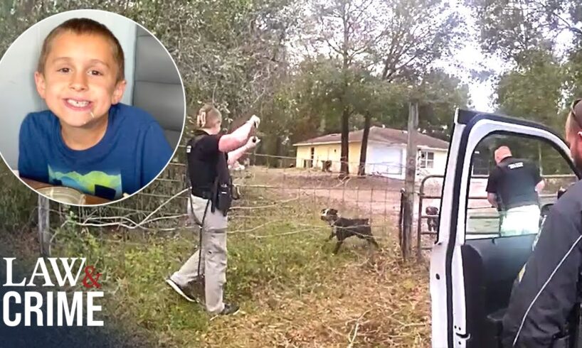 Bodycam: Deputies Corner Killer Dogs That Mauled 8-Year-Old