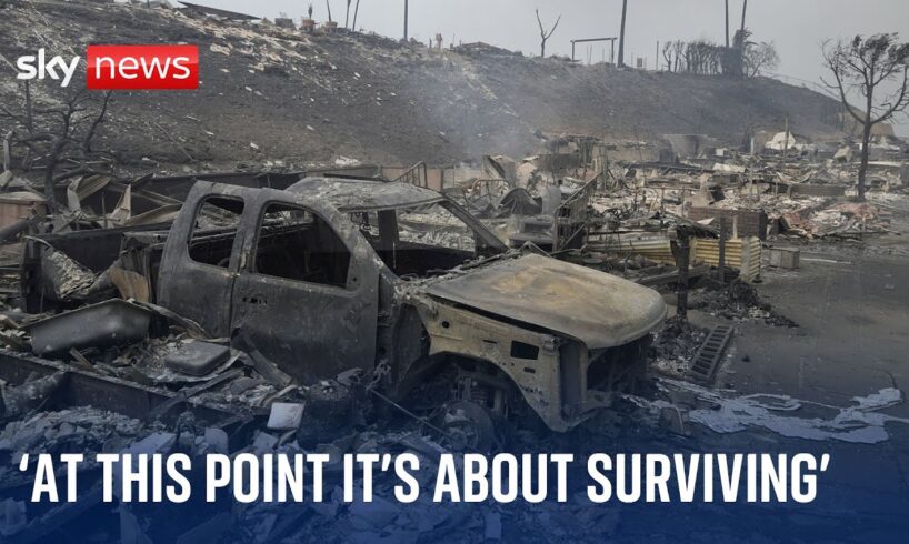 California wildfires: A community in ruins