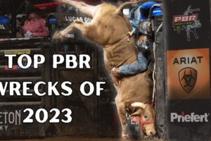 Crash and Clash:The Most Unforgettable Bull Riding Wrecks of 2023