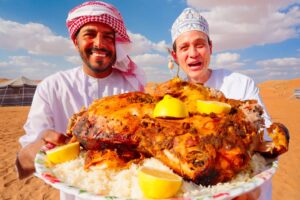 Epic Arabian Food - SAND DUNE WHOLE LAMB!! (Rare Food Experience in Oman)