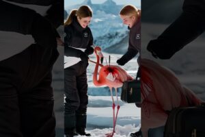 Flamingo Baby Rescue: A Heartwarming Journey!