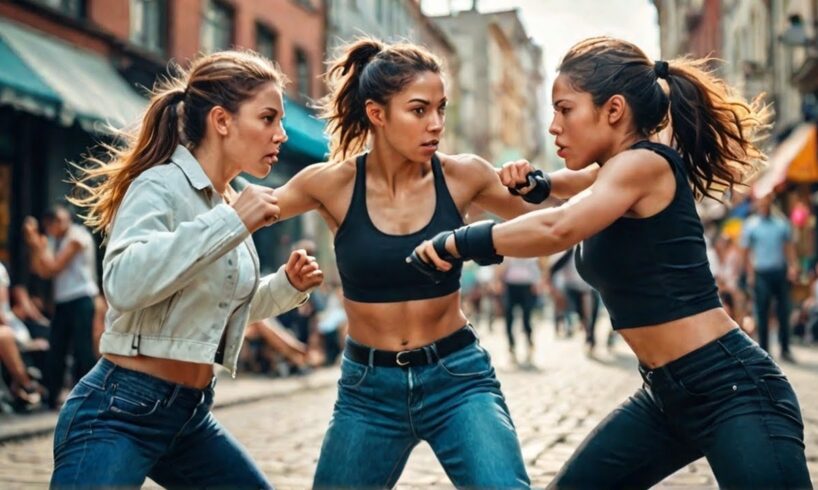 GIRLS FIGHTING IN REAL LIFE STREET FIGHTS?