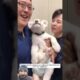 Girl rescue white lion #animals #lion #cute #shots #viral