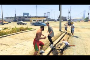 Grand Theft Auto V PS5 - Street Fights With Franklin [4K HDR 60fps]