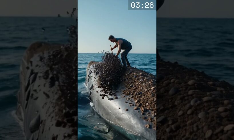 "Heartwarming Whale Rescue: Removing Painful Barnacles | Full Rescue Footage" #shortsviral