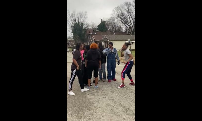 Hood Girl Fight