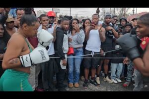 Houston Street Boxing Gets Real"( NEW YEARS)" 3RDWARD 2025 "@lilellistv5066