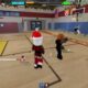 I became the hood ￼ Santa Claus 🎅 in Roblox fight in a school