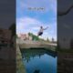 Is this the legendary Qinggong? Parkour, extreme sports, outdoor sports