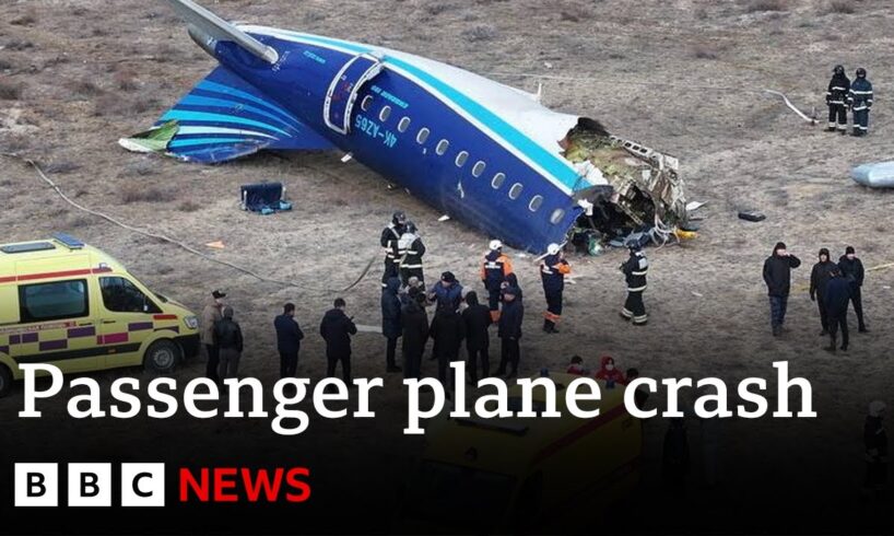 Kazakhstan plane crash kills dozens | BBC News