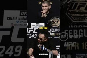 Khabib Nurmagomedov Argues Street Fight with Tony Ferguson