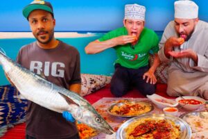 Middle Eastern Seafood!! KINGFISH + Most Unique Seafood in Omani!! 🇴🇲