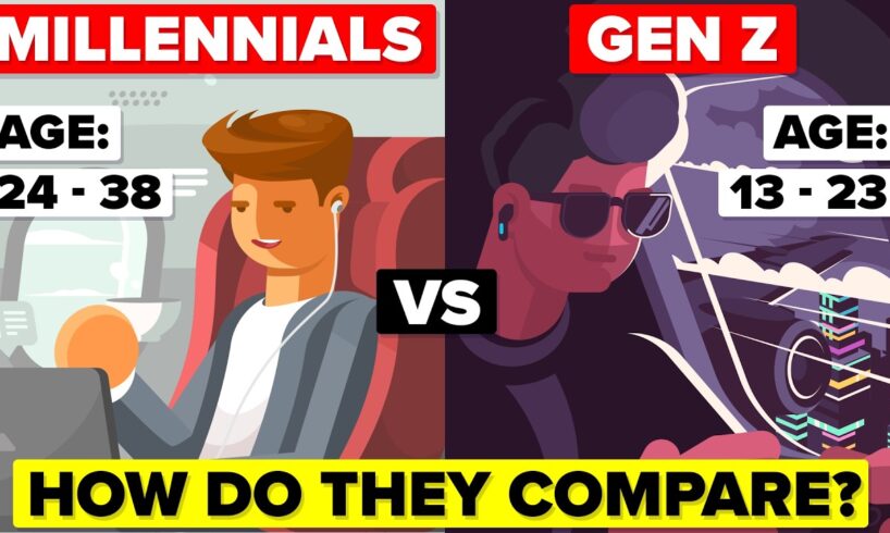 Millennials vs Generation Z And Other Generations Compared (Compilation)