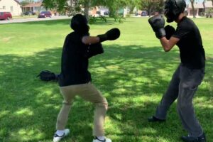 OTS Boxing Match in the Hood: INTENSE Fight You Won’t Believe!