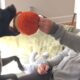 Rescue dog lights up when grandpa brings a toy