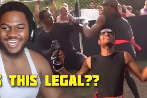 Retarded Street Fights?? | DEATH SENTENCE STREETBEEFS | FULL REACTION