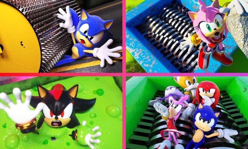 SONIC 3 - SHREDDING COMPILATION SONIC CHARACTERS (SONIC, TAILS, SHADOW, AMY, SILVER...) 🏴‍☠️🚩🌀