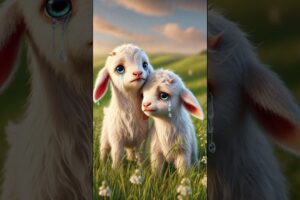 Sad story of goat kids #humanity #goat #goatlovers #shortsfeed #animals #cow #emotional #ai #shorts