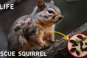 Squirrel Botfly Removal | Animal Rescue Compilation