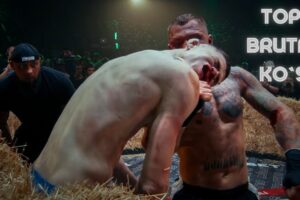 TOP 50 Most Brutal Street & Backyard Fights - Bare Knuckle, MMA & Boxing Knockouts