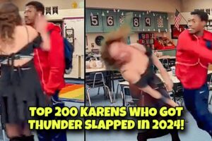 Top 200 KARENS WHO GOT THUNDER SLAPPED in 2024! (SPECIAL EDITION)