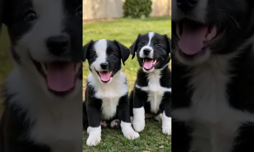 cute puppies barking outdoor #dog #puppy #doglover #dogbarking #dogs #puppies #dogvideos