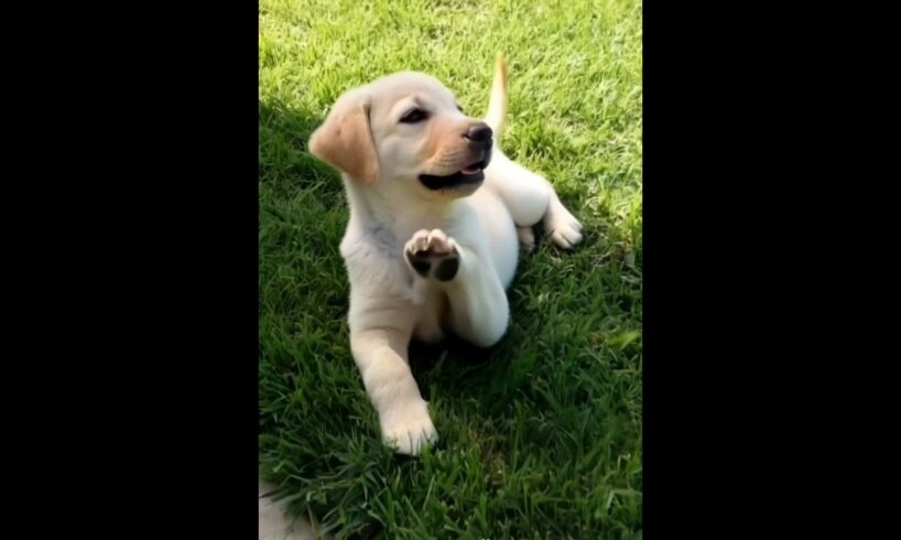 cute puppy playing outdoor #puppy #dog #doglover #cutedog #cuteanimals #dogs #puppies #dogvideos