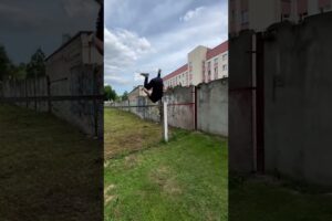 flipping over fences