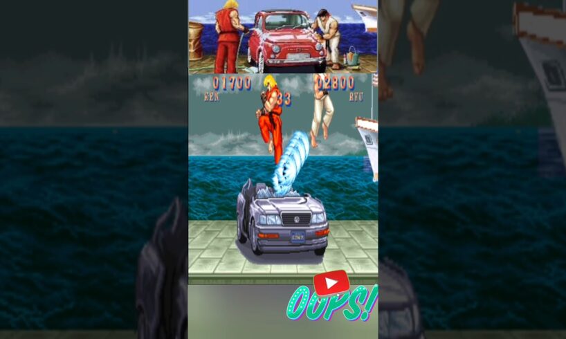 ken vs ryu car bonus stage street fighter 2 champion edition