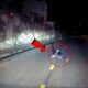 A drunk man's near-death accident on the road