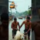 A huge goat fell into canal rescued by farmer's #humanity #animals #goat #rescueanimals