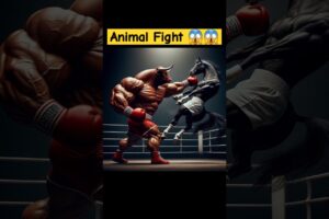 Animal Fight Bull vs Horse 😱😱. #animaion #foryou #animals #shorts