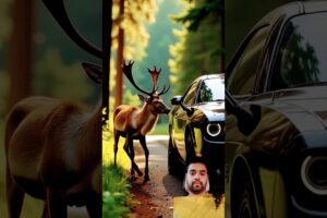 Animals' signal warnings to Humans #animals #rescue #deer #dog '