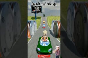 Car crash by punching roller #crash #beamngdrive #automobile #car #gaming #shorts #holi #kanwalafta