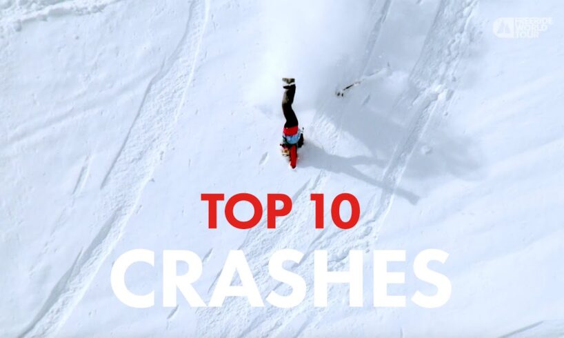 FREERIDE WORLD TOUR | TOP 10 CRASHES ALL TIME