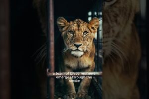 Heartwarming animal rescues - lionesses story #ai #animal #animalrescue #animals #rescueanimals