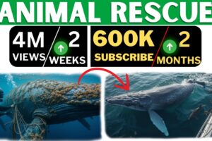 How to Create Viral Animal Rescue Videos for Faceless YouTube Channel