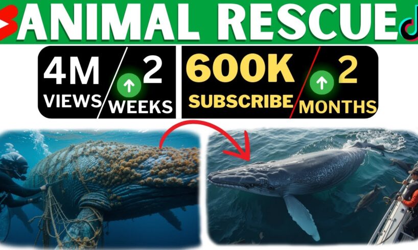 How to Create Viral Animal Rescue Videos for Faceless YouTube Channel