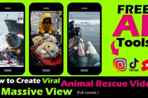 How to Create Viral Animal Rescue Videos for Massive Views|Learn AI-Generated Wildlife Rescue Videos