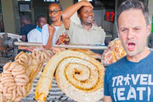 Insane Slum Feast!! Eating Rocks and Crocodile in Nairobi, Kenya!